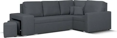 Produktbild von Ecksofa mit Schlaffunktion MILO2 - Grau