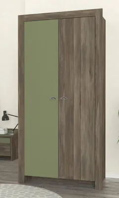 Immagine prodotto di Armadio camera giovani Armadio mobili verde legno armadi design marrone