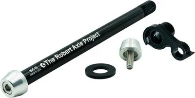 Produktbild von The steckachse robert axle TRA223.C 75 Schwarz - präzise Steckachse für Cervé...