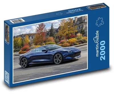 Obrázek produktu pro Puzzle 2000 Sportovní auto na kruháči - martinpuzzle