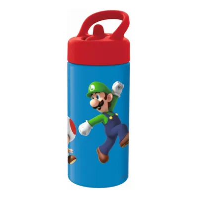 Immagine prodotto di Super Mario Luigi Yoshi bottiglia a sorsetto antigoccia 410 ml