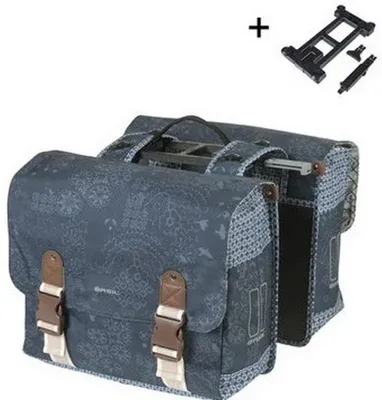 Produktbild von Basil Bohème Double Bag MIK 2.0 - Doppeltasche 35 Liter - Doppelpacktasche - ...