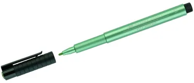 Produktbild von Faber-Castell 167394, Metallic green, Grün, Rund, Tinte auf Pigmentbasis, 1,5 mm, 1 Stück(e)