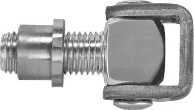 Produktbild von Torangel 88 mm verstellbar mit M20 Einschweißmutter Torbeschlag Torband Stahltorscharnier Stahltorband von SOTECH