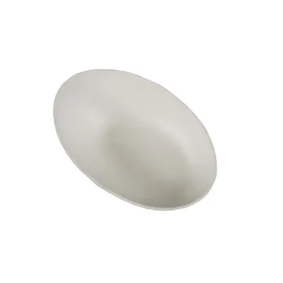 Produktbild von Papstar Fingerfood Zuckerrohr Schale pure in der Form Egg Farbe Weiss
