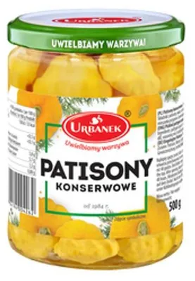 Zdjęcie produktu dla Patisony konserwowe 500g Urbanek