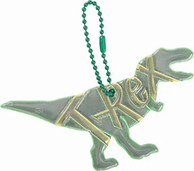 Produktbild von Glimmis Reflektor T-Rex 38141 | Beidseitig reflektierend | Grün