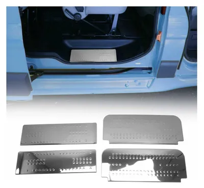 Obrázok produktu pre Prahové lišty pre Renault Trafic 2001-2014 nerezová oceľ strieborná 4ks