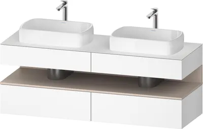Produktbild von DURAVIT QA4779091180010 QTG KWTU WH Ek. 1600x550x600 Wß Mt. H