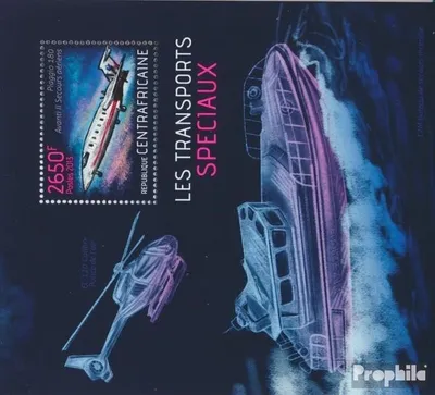 Produktbild von Briefmarken Zentralafrikanische Republik 2013 Mi Block 1072 (kompl. Ausgabe) postfrisch Sondertransport