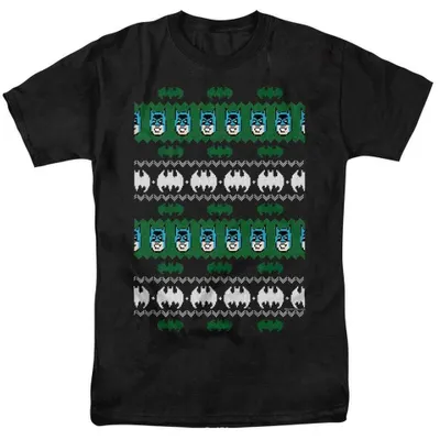 Image de T-shirt Batman, modèle unie pour hommes et femmes, référence TV37714 (taille L), couleur noire