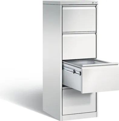 Produktbild von C+P Hängeregistraturschrank Acurado | HxBxT 135,7x43,3x59cm | Lichtgrau