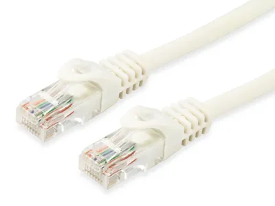Produktbild von Equip Cat.6A U/UTP Patchkabel, 20m, Weiß, 20 m, Cat6a, U/UTP (UTP), RJ-45, RJ-45, Weiß