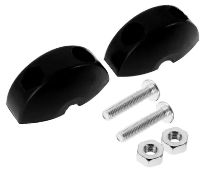 Produktbild von 2 Stück Verstellbare Schlauchstopperkugeln Aus Vollgummi Für 1/4-Zoll Druckluftschlauchaufroller Mit Stoßdämpfung Und Industrietauglichkeit