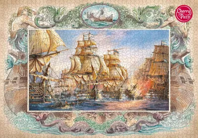 Produktbild von Cherry Pazzi - Puzzle Sea Battle - 2000 dielov