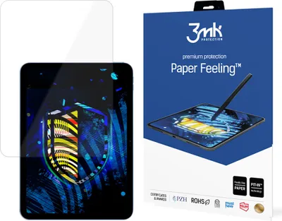 Produktbild von 3mk Display Schutzfolie Paper Feeling für Apple iPad 10 gen  transparent