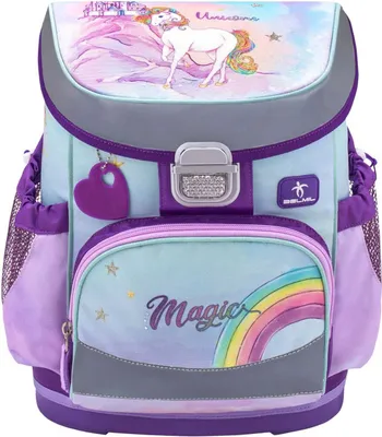 Produktbild von Ergonomischer Rucksack „Rainbow Unicorn Magic“.