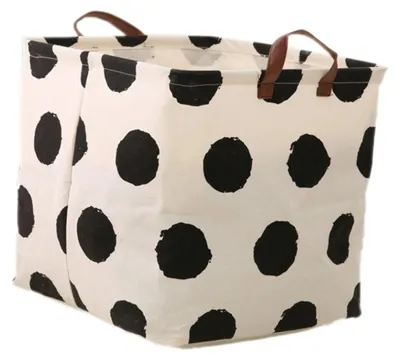 Productafbeelding van Solidchoice- Opbergmand 32x32x32 cm - Opbergmanden - Opbergdoos met deksel - Opbergmand speelgoed - Opbergmand met handvatten - Set van 4 stuks