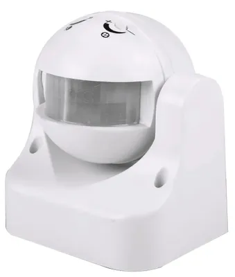Obrázok produktu pre Electraline 58412, detektor pohybu, biela farba