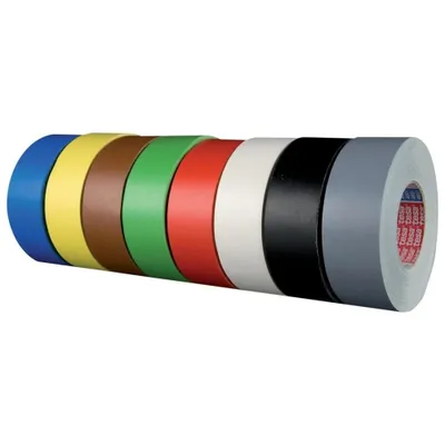 Produktbild von tesa Klebeband schwarz Tesaband 4651 25mx50mm 6 Stk