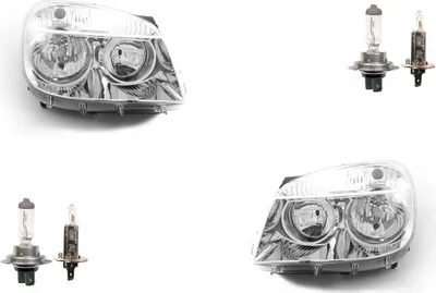 Obrázok produktu pre Johns, Halogénové predné svetlomety vhodné pre Fiat Doblo 119 223 05- so súpravou H1 H7 L R