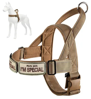 Immagine prodotto di Imbracatura per cani, regolabile, riflettente, antiscappamento, senza tirare, colore nero, taglia XL