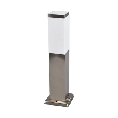Produktbild von Lindby Sockelleuchte Lorian, 45 cm, Edelstahl, IP44, E27