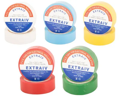 Obrázok produktu pre Verk 11365 Páska izolačná PVC 9 m 10 ks