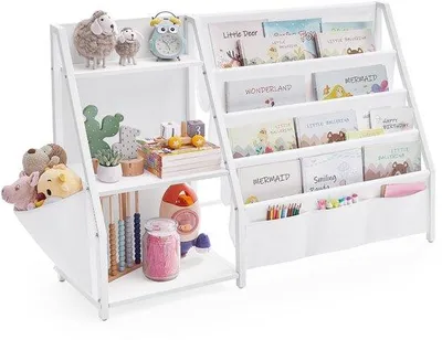 Produktbild von Kinderbuchregal - Platz für Spielzeug und Bücher - 75 cm hoch