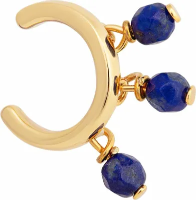 Produktbild von cai Ear Cuff 925/- Sterling Silber 0,9cm gelb Lapislazuli blau 274220207