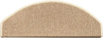 Produktbild von Primaflor Stufenmatte MACAO - Beige - 28x65cm - 15er Set - Selbstklebender Treppen-Teppich, Rutschfeste Treppenstufenmatte, Antirutsch Treppenschoner & Treppenschutz