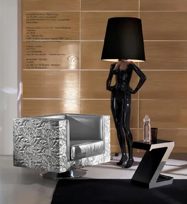 Produktbild von Wohnzimmer Stehlampe Leuchte Steh Leuchten xxl Design Lampe Figur Skulptur Neu