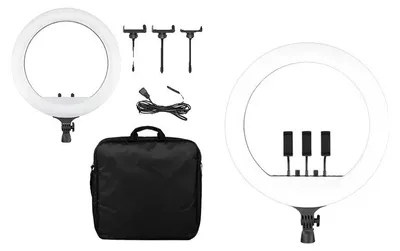 Produktbild von Ringlicht, dimmbare Helligkeit, einstellbare Farbtemperatur, Nur Ringlicht