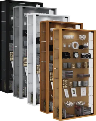 Produktbild von Vitrinen-Wandvitrine Vitrosa Maxi (weiß)