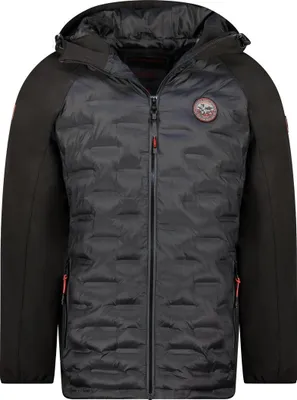 Zdjęcie produktu dla Geographical Norway Kurtka puchowa męska czarna WZ8113H/GN-NOIR Rozmiar XL