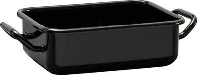 Produktbild von Riess Mini Back- und Servierform 15x11x5cm Schwarz Emaille