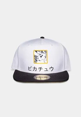 Produktbild von Pokémon Snapback Cap Pikachu Black, White, Yellow