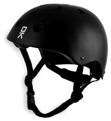 Produktbild von Scooter Helm, 17x27x23cm, 54-58cm Kopfumfang, Größe M, Schwarz Matt, ABS, EPS, Leicht, Langlebig, Rücklicht, Fahrradhelm für den Stadtverkehr