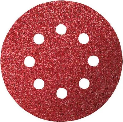 Produktbild von Schleifblatt C430, 150 mm, 40, 6 Löcher, Klett, 5er-Pack