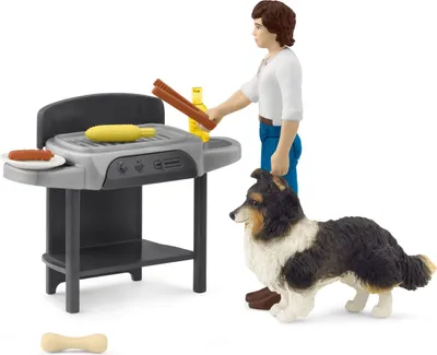 Produktbild von Schleich Horse Club Barbecue mit Tom 42754