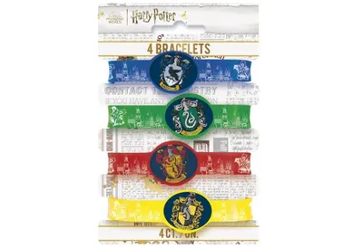 Obrázek produktu pro Gumové náramky Harry Potter - čaroděj - 4 ks