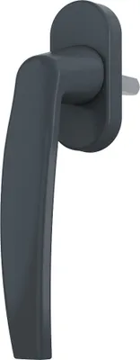 Produktbild von Fenstergriff Rasterolive Aluminium verschiedene Farben Fensterbeschlag Anthrazit RAL7016