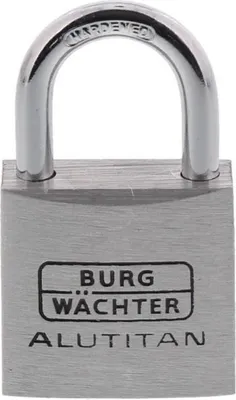 Produktbild von Set mit 2 Alutitan-Vorhängeschlössern 770 30 SB 30 mm, doppelt verriegelbar, aufbruchsicher