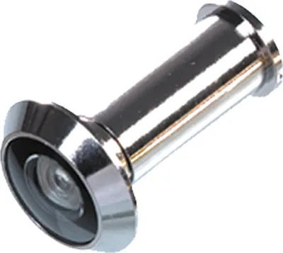 Produktbild von ABUS Türspion 2200 - mit Weitwinkeloptik (200 Grad) (Farbe: silber) Farbe: silber