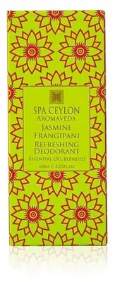 Produktbild von Erfrischendes, natürliches Deodorant – Jasmin und Frangipani – Roll-on – JASMINE FRANGIPANI