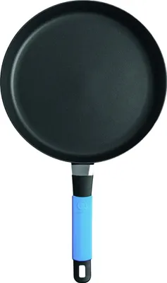 Obrázek produktu pro Plochá pánev Squality, světle modrá, 24 cm⌀, výška 5 cm, objem 1,0 l, ergo rukojeť, INDUKCE