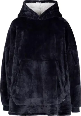 Image de Trespass - Couverture à capuche homme/femme unisexe "Cosiness" TP6208 (Taille unique) (Bleu marine)