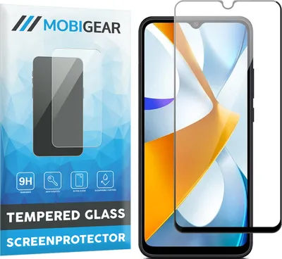 Produktbild von Mobigear Premium  POCO C40 Panzerglas Gehärtetes Glas Displayschutz - Hüllenfreundlich
