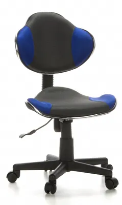 Produktbild von hjh OFFICE Kinderdrehstuhl KIDDY GTI-2 Schreibtischstuhl für Kinder höhenverstellbar ohne Armlehnen Stoff