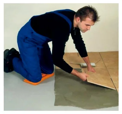 Produktbild von Ergonomisches Kniekissen aus strapazierfähigem Schaumstoff zur Entlastung der Kniegelenke